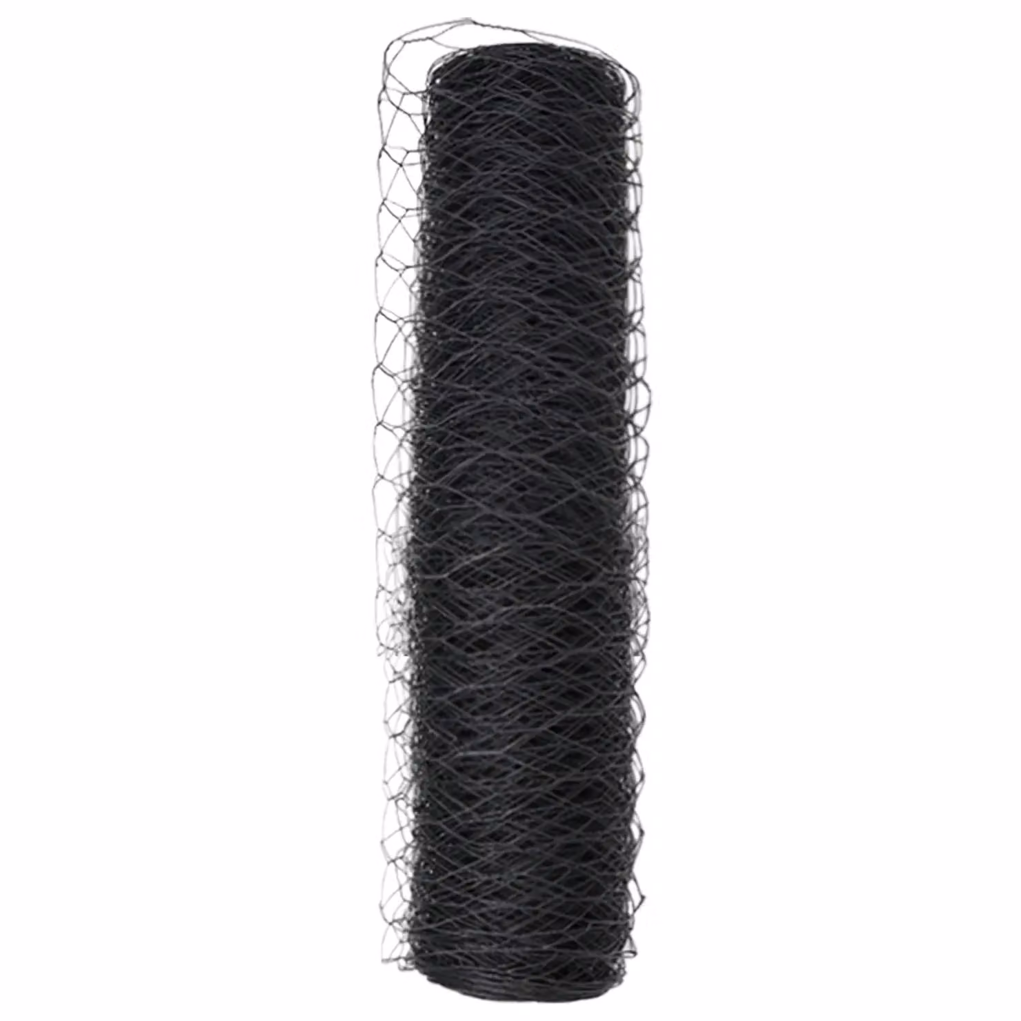 Berkfield Home Grey Hexagon Steel Trellis Fence, W: 10 m, H: 0.6 m – 3