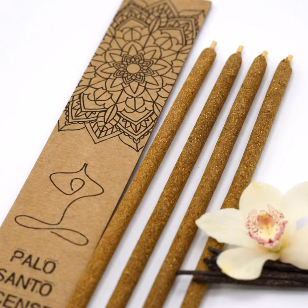 KDMD Vanilla Palo Santo Large Natural Incense Sticks in Brown for Relaxation and Meditation – 2