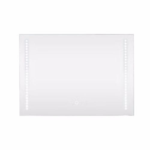 ValueLights IP44 LED Bathroom Mirror with Demister and Touch Control, Silver, W: 50 cm, H: 70 cm – 3