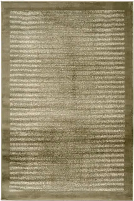 The Rug House Soft Pile Rectangular Rug in Green, W: 170 cm, D: 120 cm