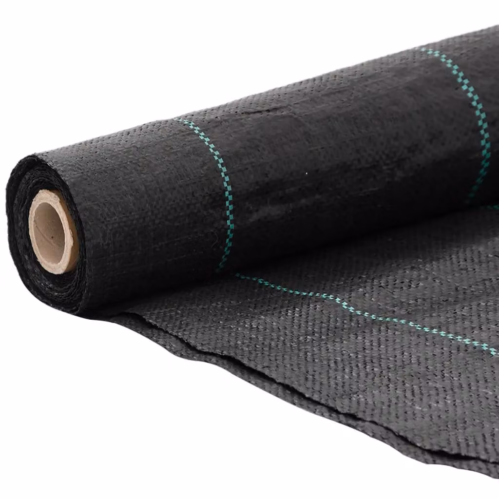 Berkfield Home Black PP Weed Membrane for Planters, W/D: 4 x 5 m – 3