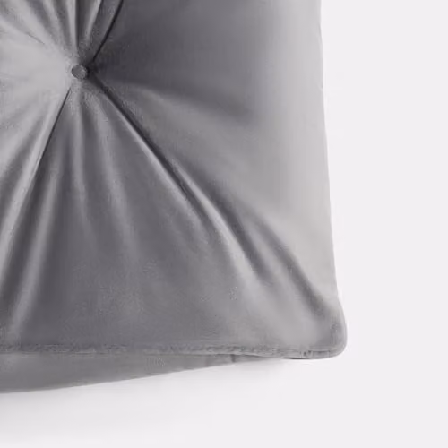 OHS Firm Wedge Pillow with Removable Cover for Back and Neck Support, Grey, W/D/H: 130 x 45 x 20 cm – 4