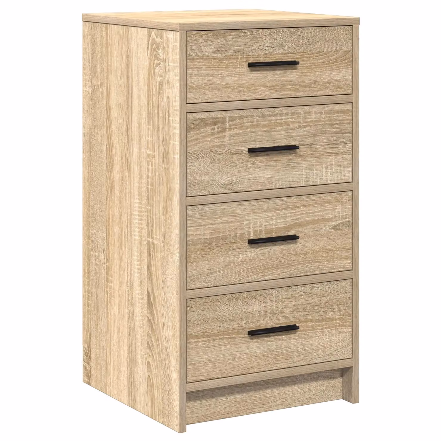 Berkfield Home Sonoma Oak Sideboard in Beige, W/D/H: 40 x 41 x 75 cm – 1