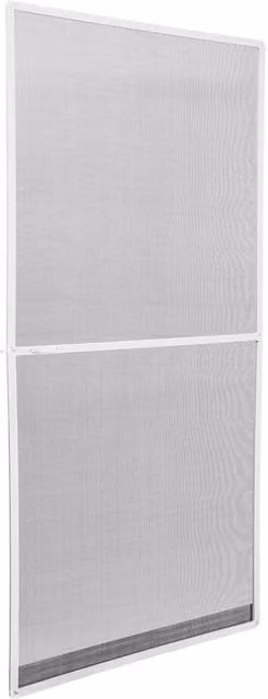 tectake White Fly Screen for Door Frame