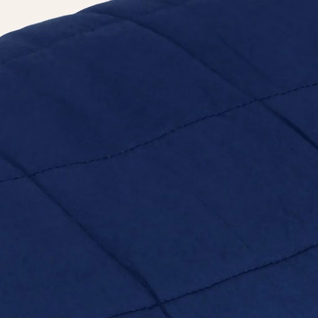 Berkfield Home Blue Weighted Blanket for Adults, W: 137 cm, L: 200 cm, 10 kg – 3