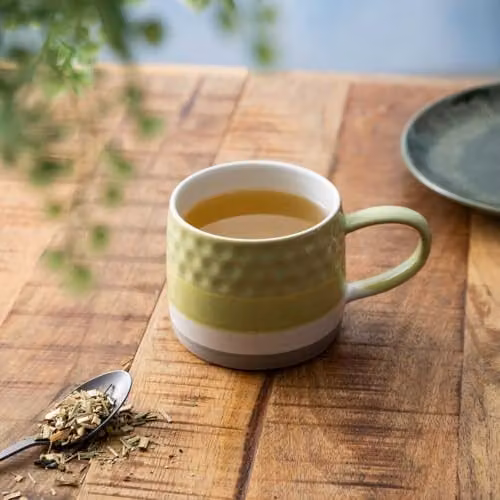 Mikasa Green Textured Ombre Stoneware Mug, 320ml – 3