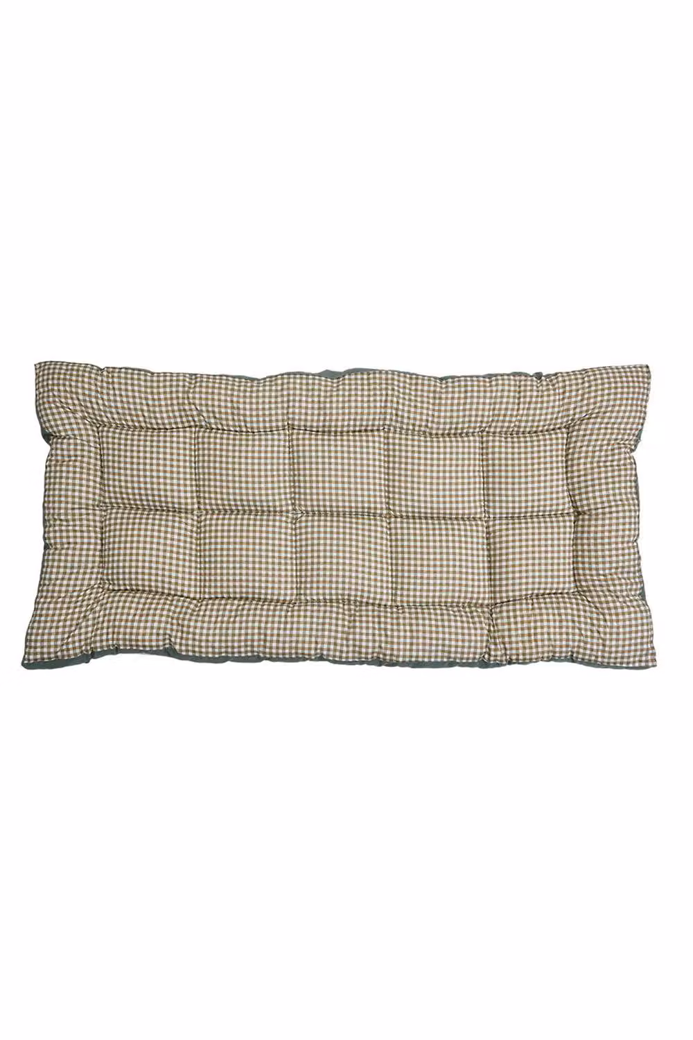 Living and Home Comfortable Quilted Mattress Topper, Green, W: 140 cm, L: 200 cm, Depth: 10 cm – 2