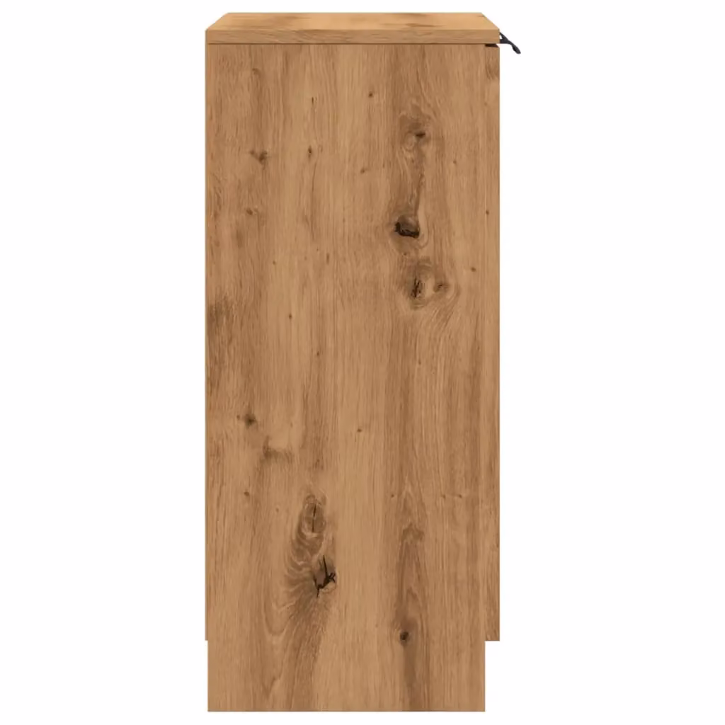 Berkfield Home Artisan Oak Sideboard in Brown, W/D/H: 60 x 30 x 70 cm – 3