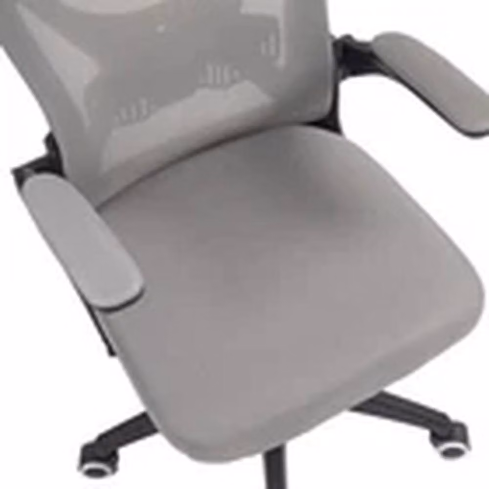 Kelvenix Ergonomic Office Chair in Grey with Adjustable Armrests and Headrest – 2