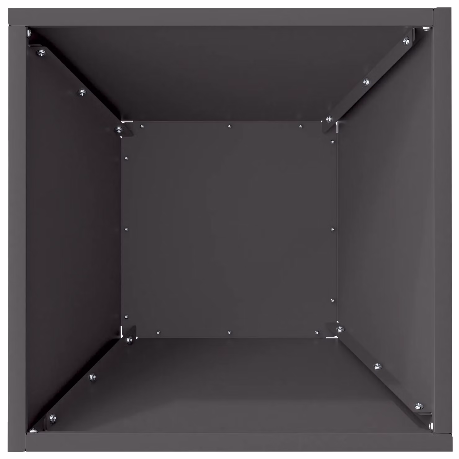 Berkfield Home Steel Garden Bowl Planter, Black, W/D/H: 35 x 35 x 15 cm – 4