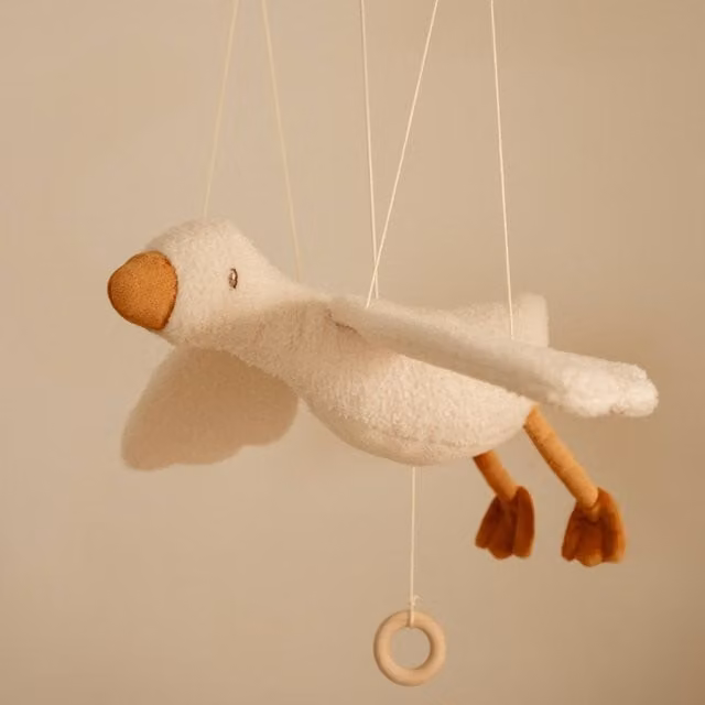 Little Dutch Flying Goose White Hanging Textile Decoration – 1