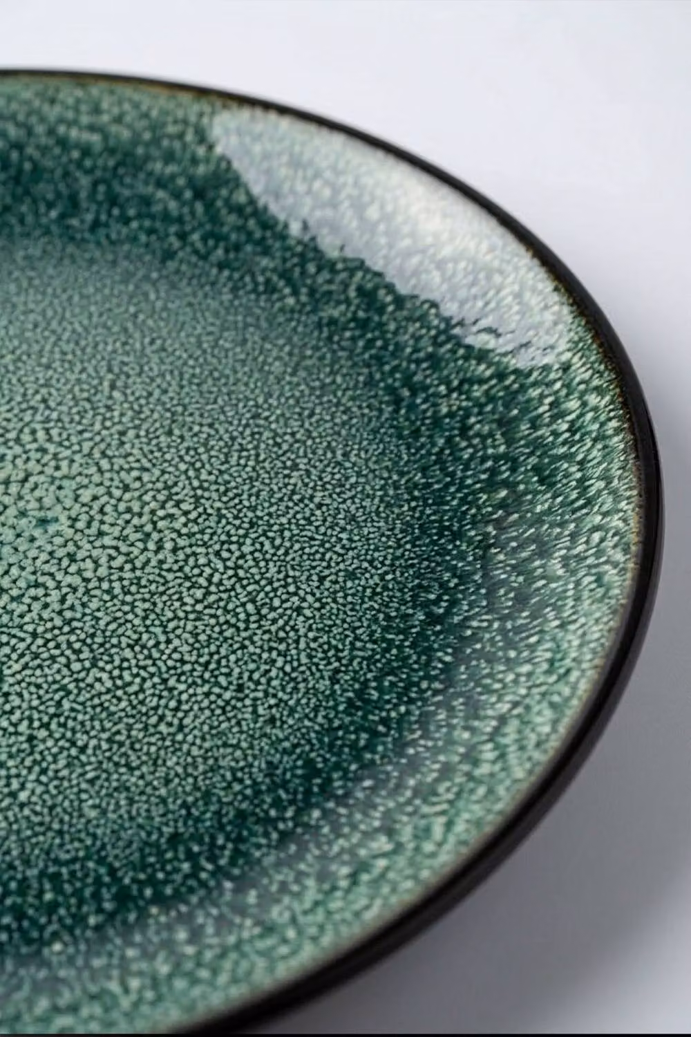 Scandi Home Rivah Green Stoneware Side Plates Set of 4, Diameter: 20 cm – 3