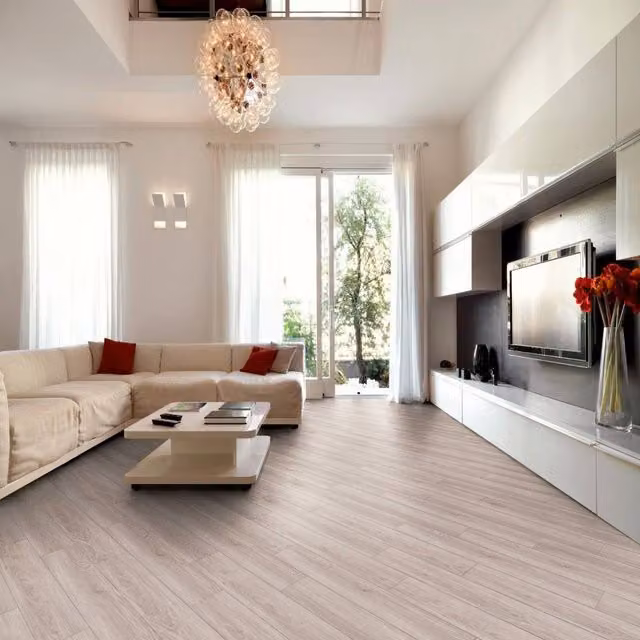 Luvanto Design Wood Effect Glue Down Luxury Vinyl Tile 2.5mm in Light Bronze