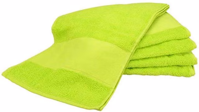 ARTG Green Personalised Cotton Terrycloth Sports Towel