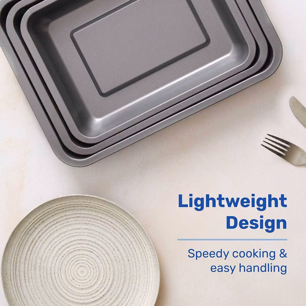 Betterware Essentials 20cm Non-Stick Round Springform Cake Tin with Loose Base in Silver – 3