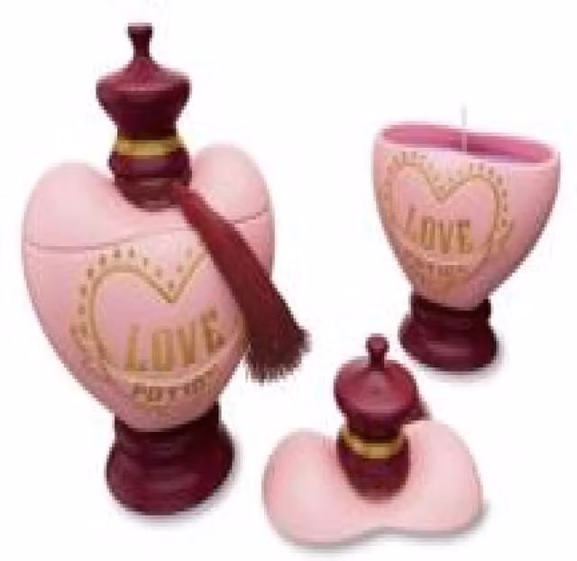 Insight Editions Harry Potter Love Potion Candle Kit Book in Multicolour and Pink