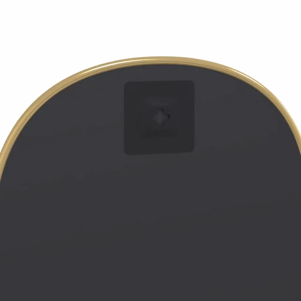 Berkfield Home Minimalist Rectangular Wall Mirror in Gold, W: 40 cm, H: 30 cm – 3