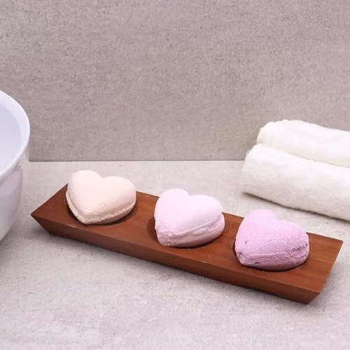 Ancient Wisdom Mahogany Wood Soap Dish with Drainage and Sponge Compartment, Brown, W: 27 cm, D: 9 cm, H: 2.5 cm