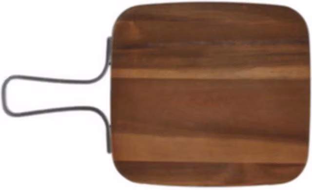 Sur La Table Solid Wood Square Paddle Board in Brown
