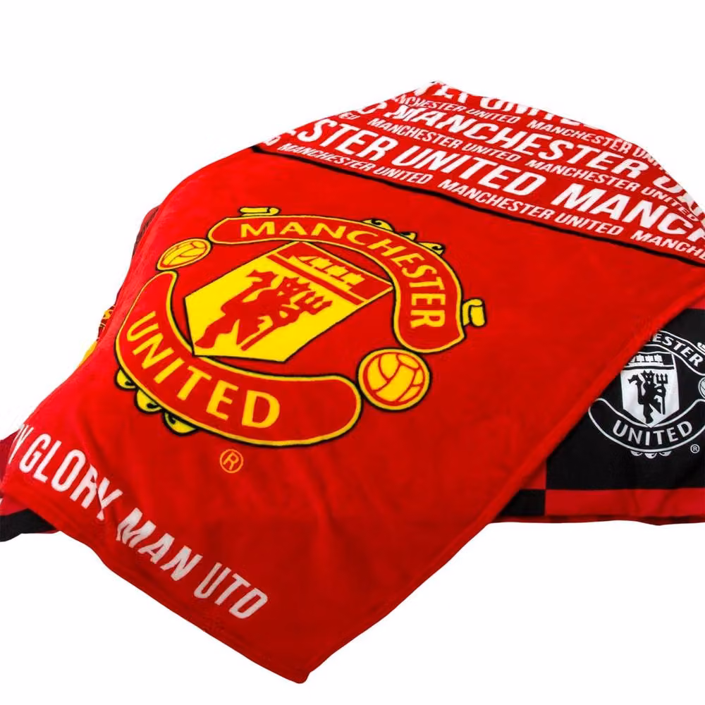 Manchester United FC Glory Red Fleece Baby Blanket – 2