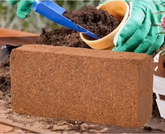 Ambassador Multi Purpose Coco Coir Potting Compost Compressed Peat Free, Brown, 10L (Pack of 4)
