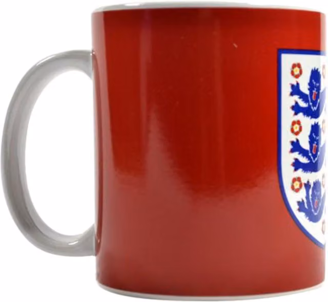 England FA St George Mug for Adults in Blue, White and Red