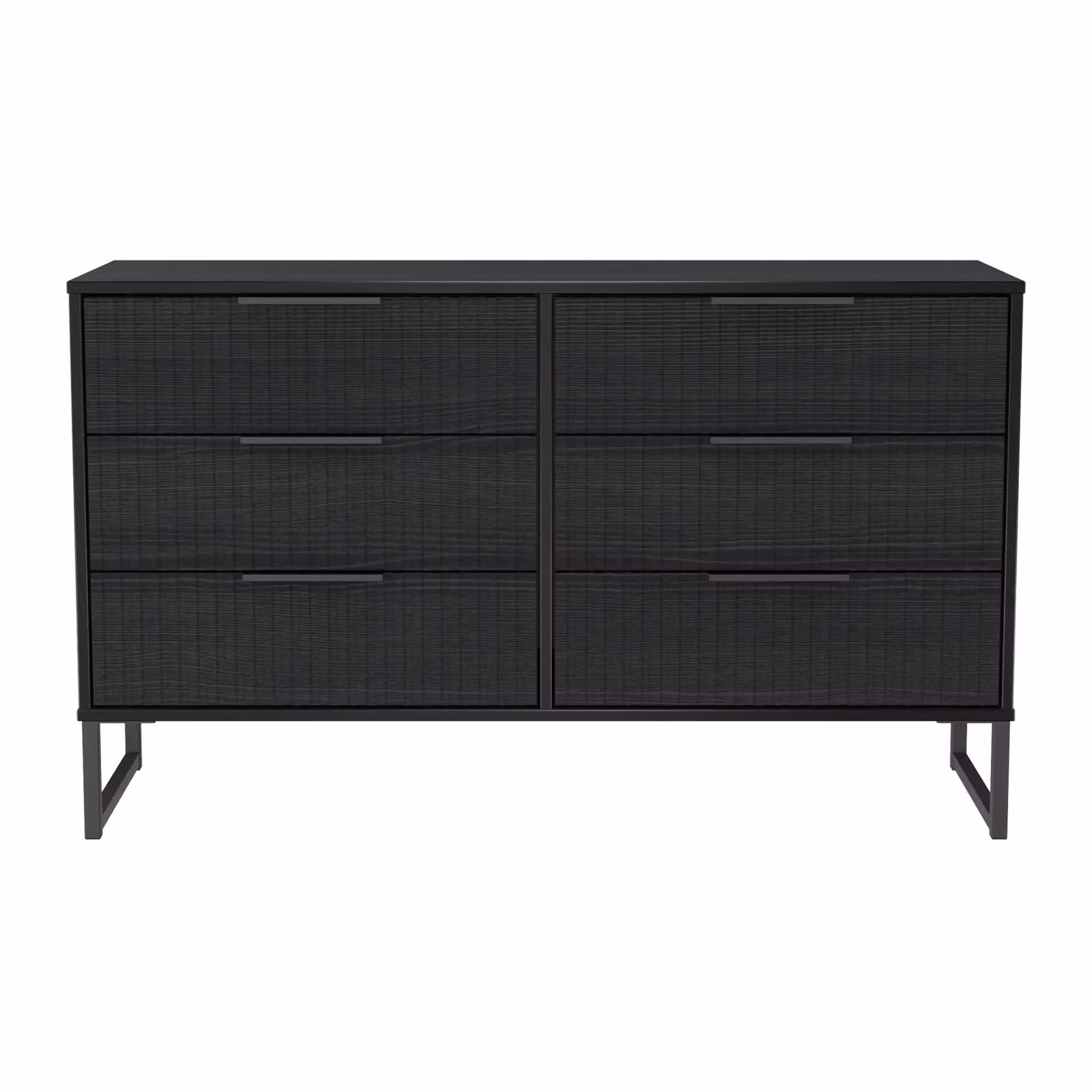2 U Menai 6 Drawer Midi Chest in Black – 2