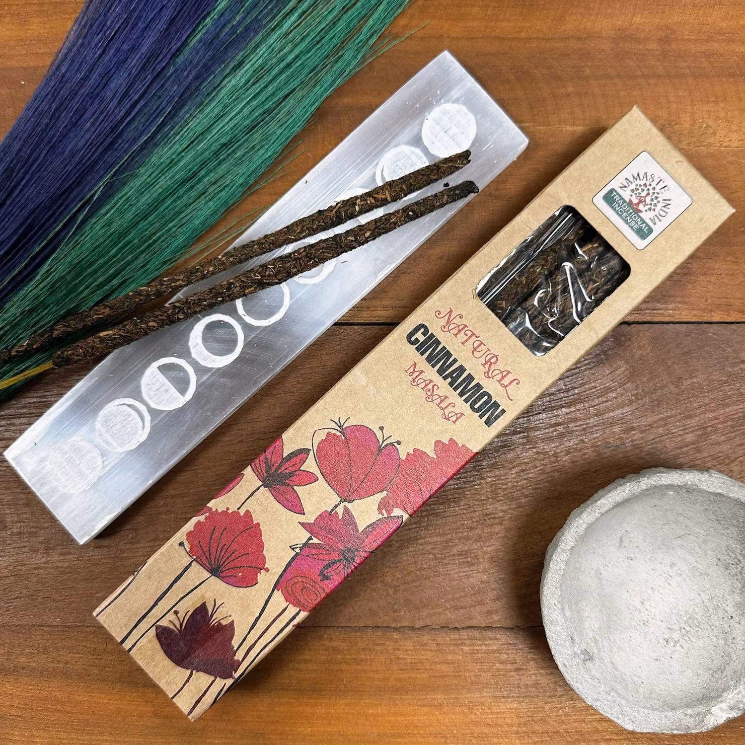 KDMD Natural Botanical Masala Incense Sticks Cinnamon in Brown – 3