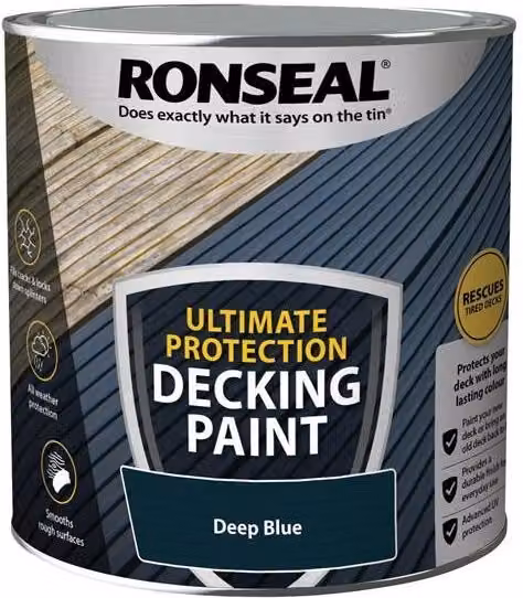 Ronseal Ultimate Protection Decking Paint Blue 2.5 l – 3