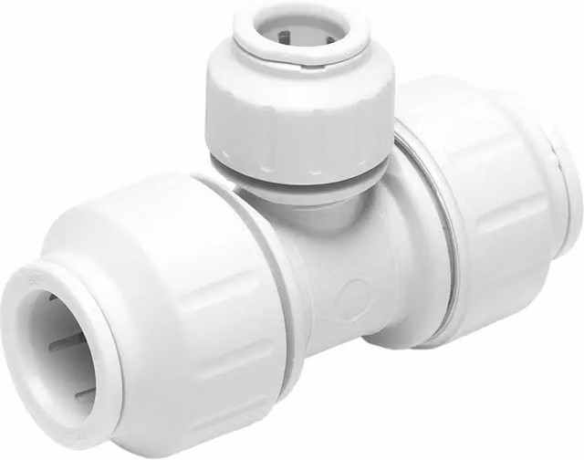 John Guest Speedfit Reducing Tee White, Pack of 2
