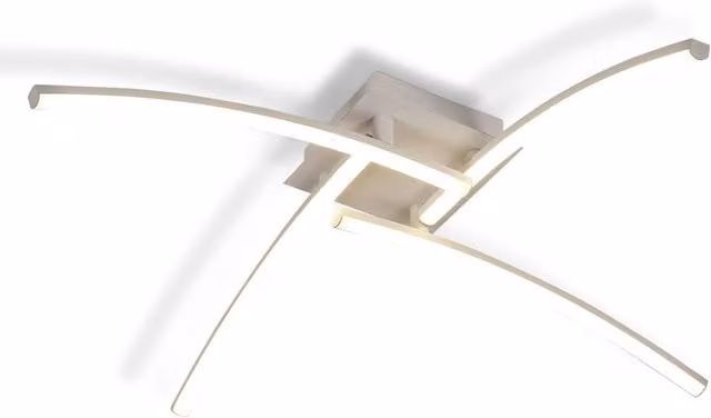 Pheashine Bright 4-Arm Curved LED Ceiling Light in White, 24W, 4000K Neutral White – 1
