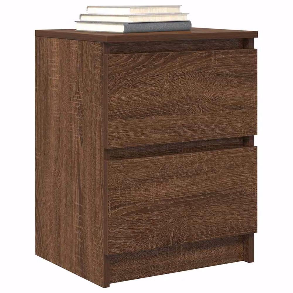 Berkfield Home Modern Brown Oak TV Cabinet W/D/H: 40 x 35 x 54 cm – 4