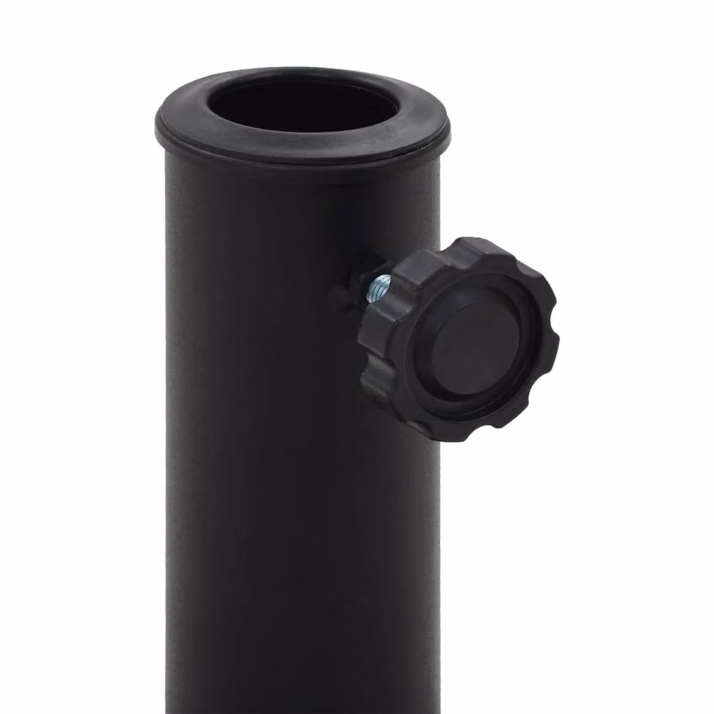 Berkfield Home Square Polyresin Parasol Base, Black, 8 kg – 2