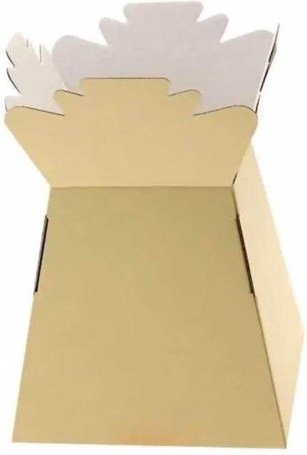 KDMD Beige Cream Living Vase for Tabletop Use