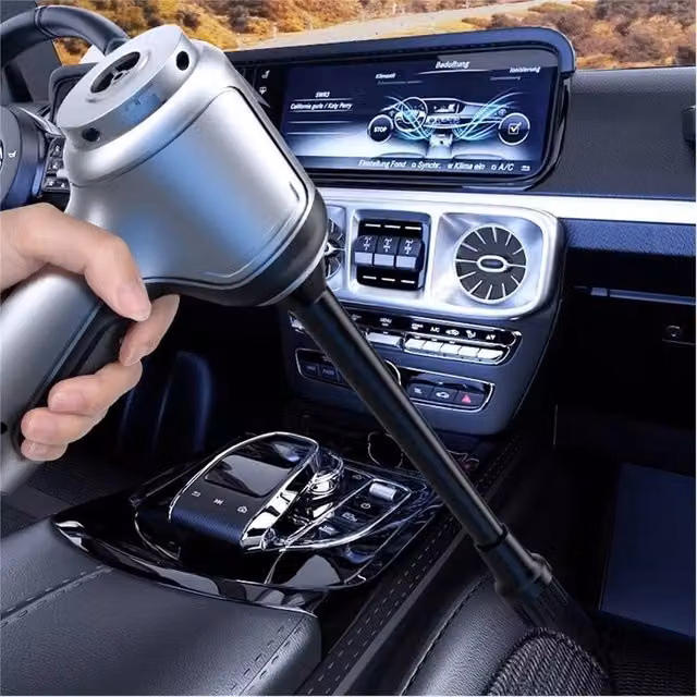 Nordara Cordless Handheld Wet and Dry Car Vacuum Cleaner in Silver