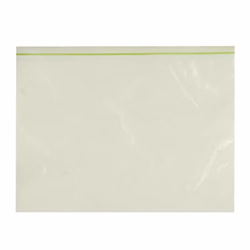 MasterClass Pack of 20 Transparent Resealable and Reusable Plastic Food Bags with Zip Seal – 1