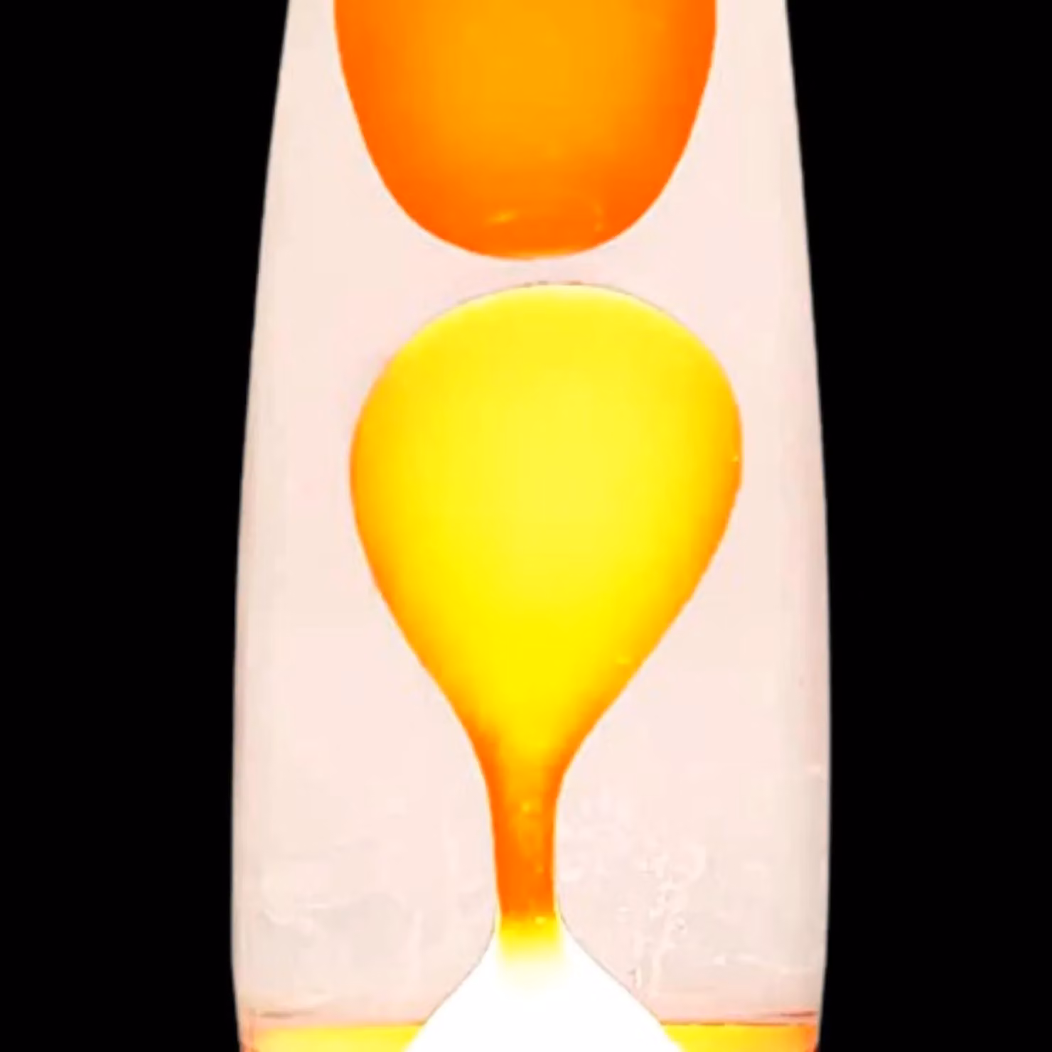 Trendi Yellow Wax Motion Lamp with Aluminum Base, Height: 40.64 cm – 3