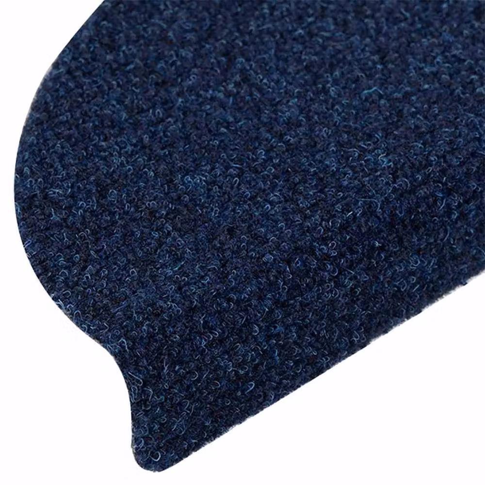 Berkfield Home Self-adhesive Non-slip Stair Mats, 15 Pieces, Navy Blue, W/D/H: 56 x 17 x 3 cm – 4