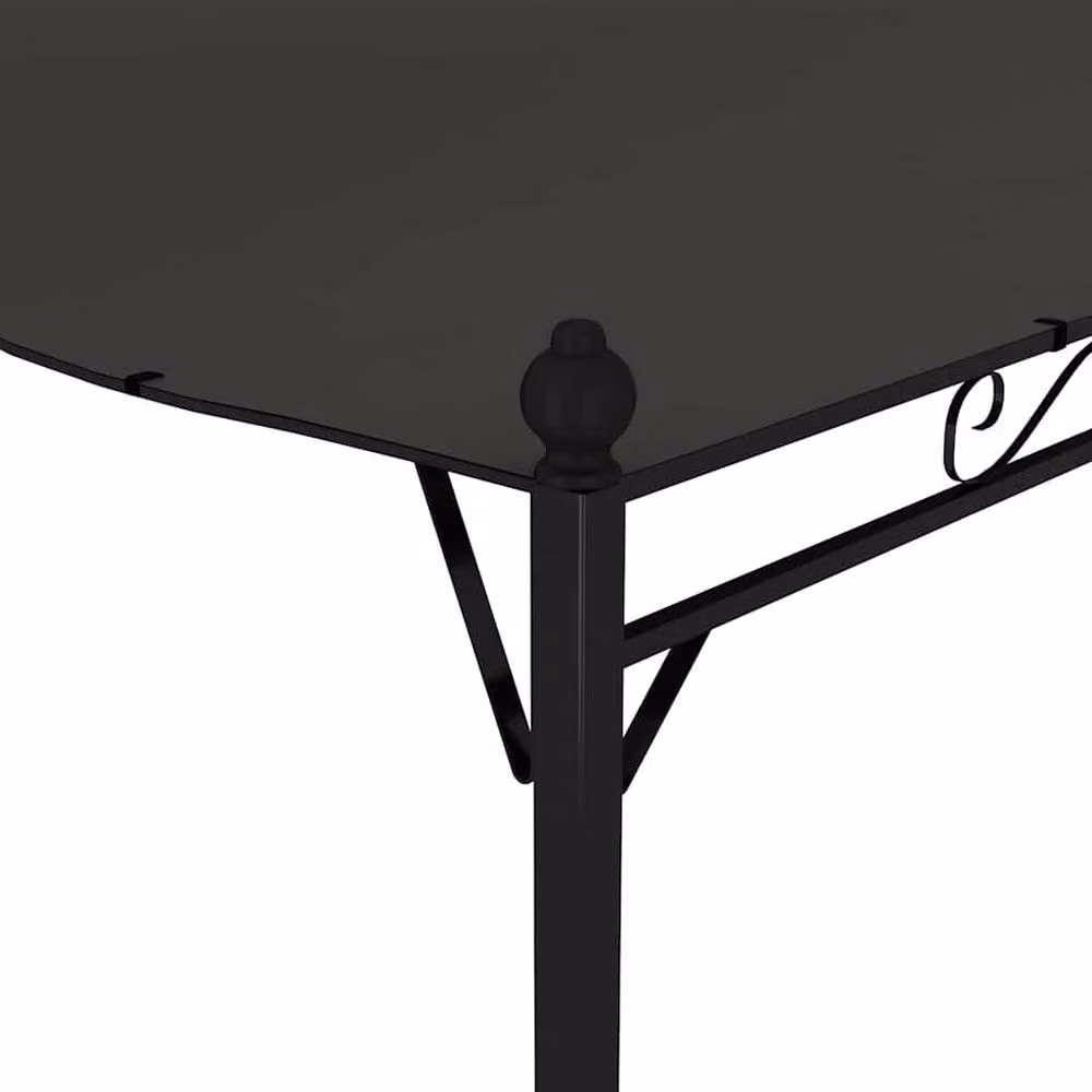 Berkfield Home Sunshade Awning in Anthracite Black, W: 300 cm, D: 240 cm, H: 205 cm – 3