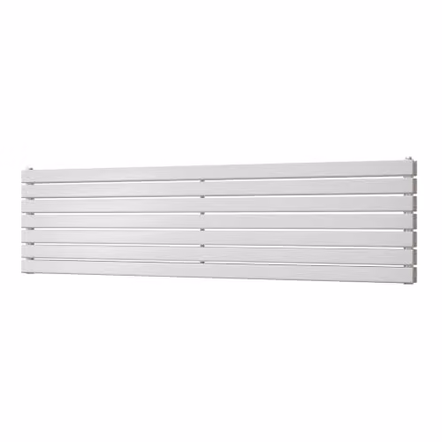 UK Radiators Typhoon Axis White Flat Tube Horizontal Designer Radiator W180 x H47.6 cm – 1