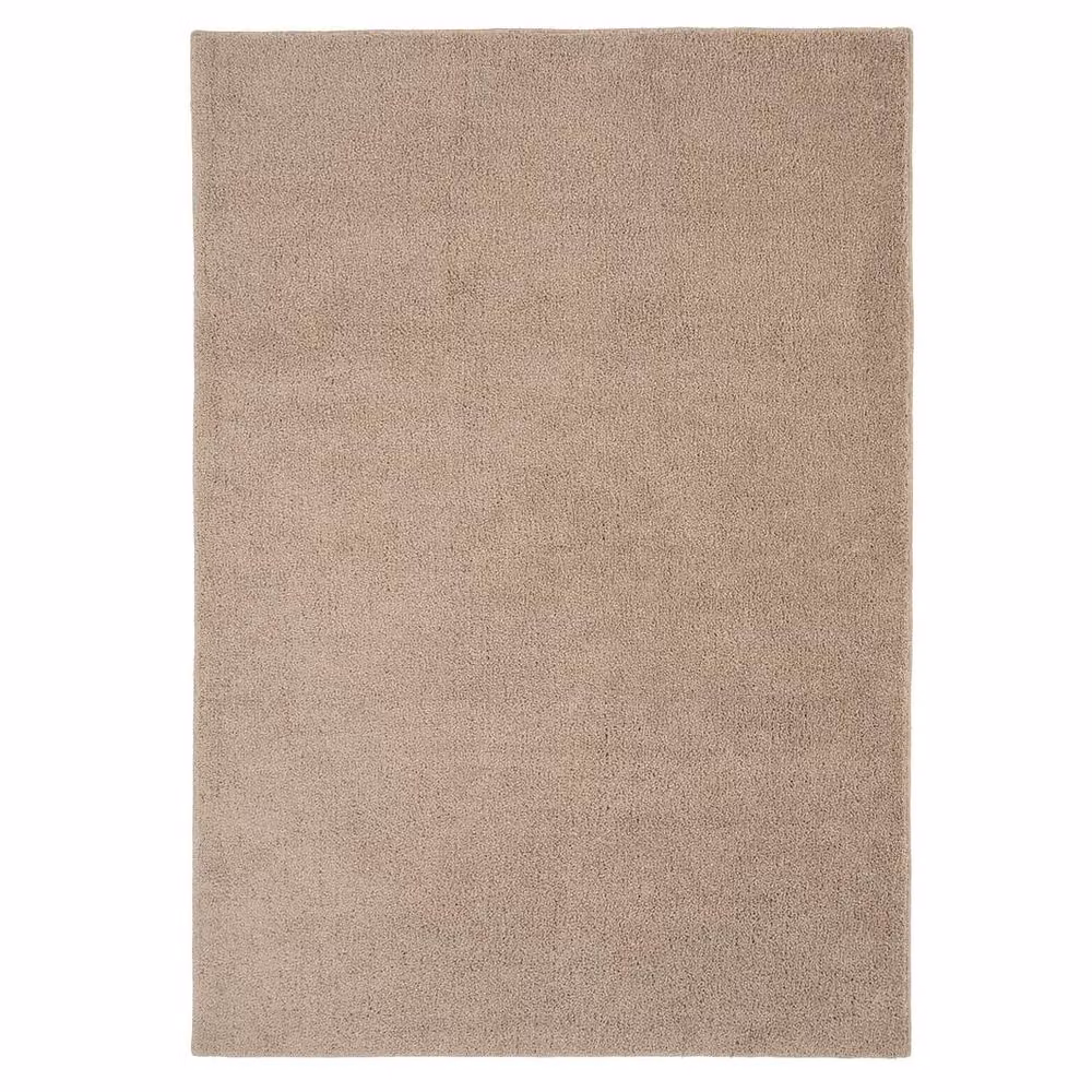 Kukoon Beige Machine Washable Shaggy Rectangular Rug W: 80 cm, L: 150 cm – 2
