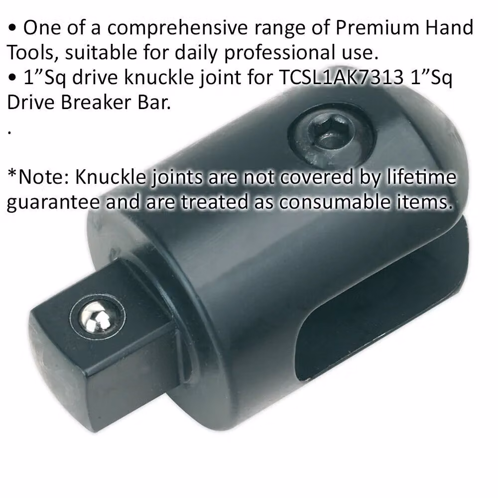 Loops 1 inch Square Drive Knuckle Joint Replacement for ys01799 Breaker Bar in Black and Multicolour – 2