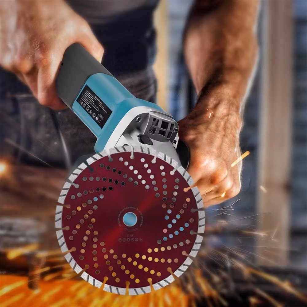 Kelvenix Red Diamond Cutting Disc for Stone, Tile, Concrete and Brick, Diameter: 230 mm – 5