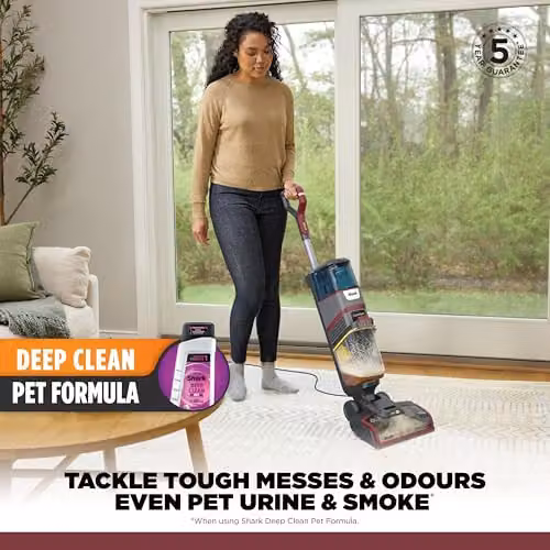 Shark CarpetXpert HairPro Pet Carpet Cleaner with Anti-Clog and Anti-Tangle Roller, Grey, Burgundy and Multicolour, EX220UK – 3