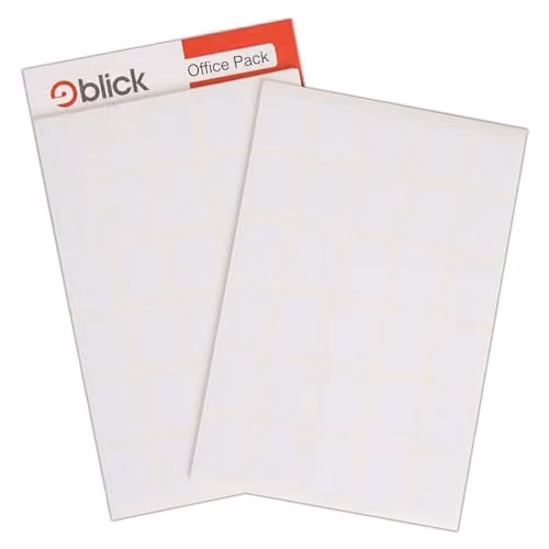 Blick White Self Adhesive Address Labels, 19mm x 25mm, 1200 Pack