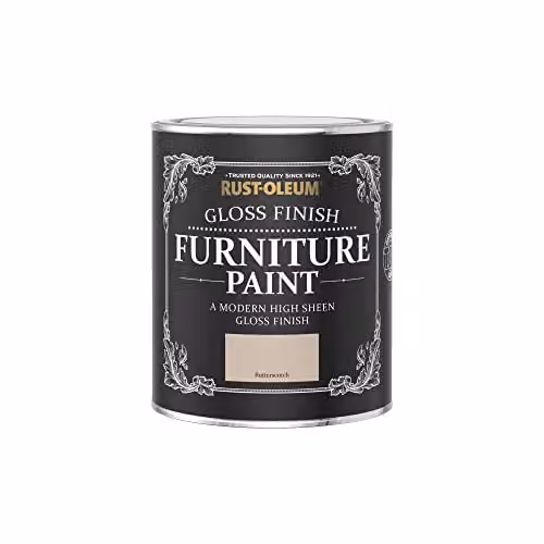Rust-Oleum Gloss Furniture and Skirting Board Paint, Butterscotch Brown, 0.75 l – 3