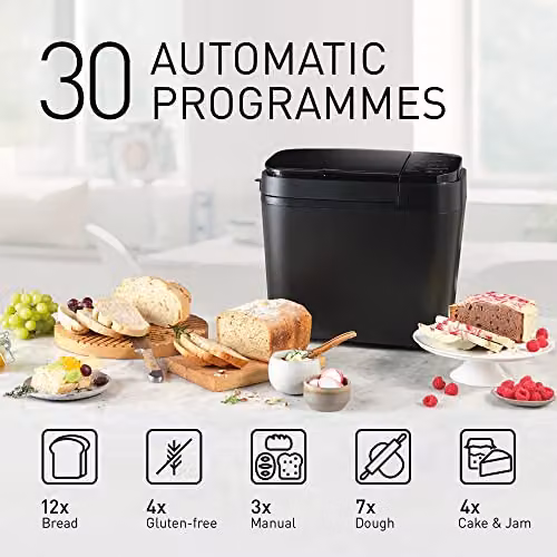 Panasonic SD-R2530 Automatic Bread Maker with 30 Programmes and Digital Timer, Black – 5