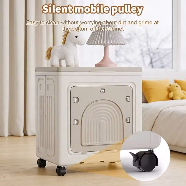 SPETLEK 100L Stackable Storage Box in White