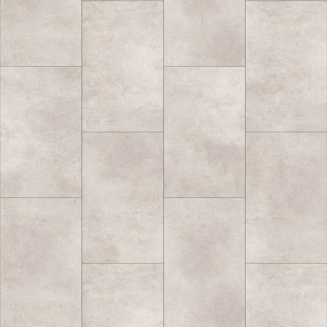 Vinyl Flooring UK Allo RBT Stone Effect SPC Click Luxury Vinyl Tile Plank in Pale Grey 5.2mm