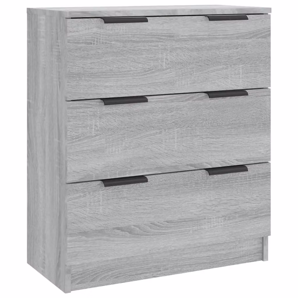 Berkfield Home Grey Sonoma Sideboard in Engineered Wood, W/D/H: 60 x 30 x 70 cm – 2